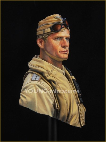 Young Miniatures YM1846 PILOTE DE LA LUFTWAFFE Afrique du Nord Seconde Guerre mondiale 1/10 – image 9