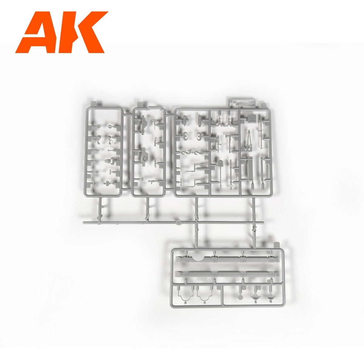 AK Interactive AK35504-B PZ.KPFW.IV AUSF.D AFRIKA KORPS + 5 FIGURES GERMAN TANK CREW AFRIKA KORPS 1/35 – immagine 13