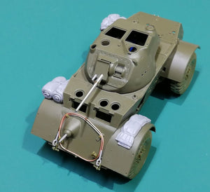 Eureka XXL ER-3570 Upgrade &amp;amp; Stowage Set for T17E1 Staghound (Bronco) 1/35 – zdjęcie 17