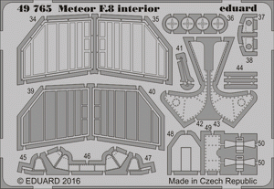 Intérieur Eduard 49765 Meteor F.8 AIRFIX 1/48 – image 2