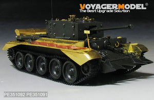 Voyager Model PE351092 WWII UK Cromwell Mk. IV/Centaur C.S.Mk IV Fenders for Tamiya 1/35 – immagine 6