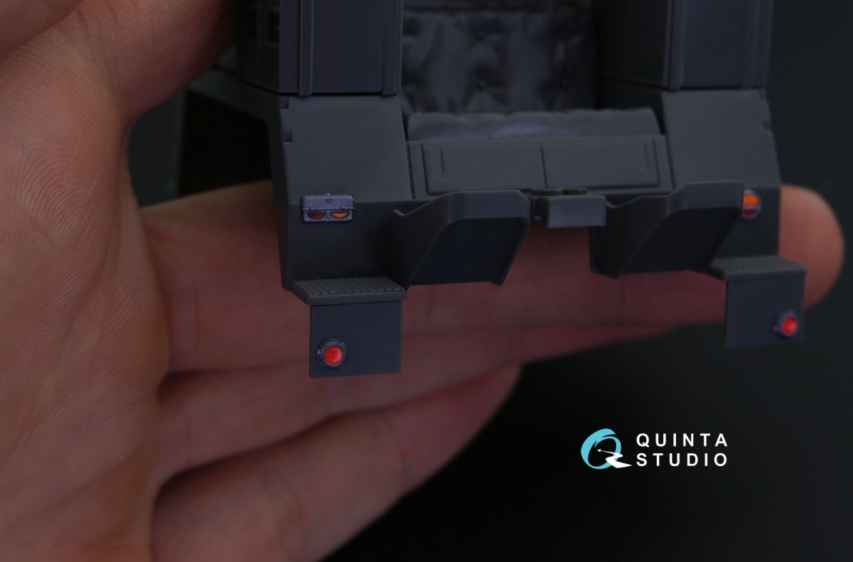 Quinta Studio QD35025 Krupp Protze 3D-Printed &amp;amp; coloured Interior on decal paper (for Tamiya kit) 1/35 – Bild 3