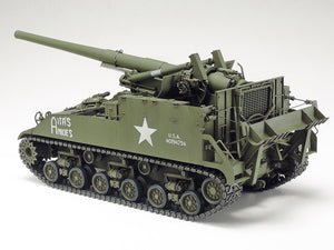 Tamiya 35351 U.S. Self-Propelled 155mm Gun M40 1/35 – immagine 3