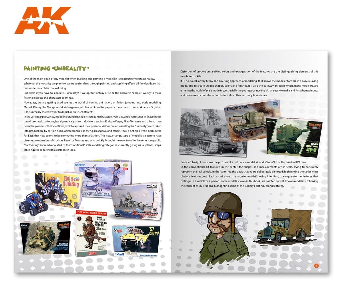 AK Interactive AK911 HOW TO MAKE TOON MODELS TUTORIAL (English) – immagine 7