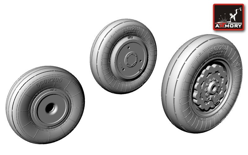 Roues Armory Models AW48008 Sukhoj Su-17/-22 1/48