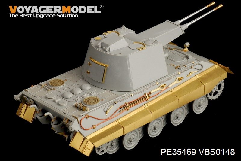 Voyager Model PE35469 WWII German E-75 FlaKpanzer for TRUMPETER 01539 1/35 – immagine 4