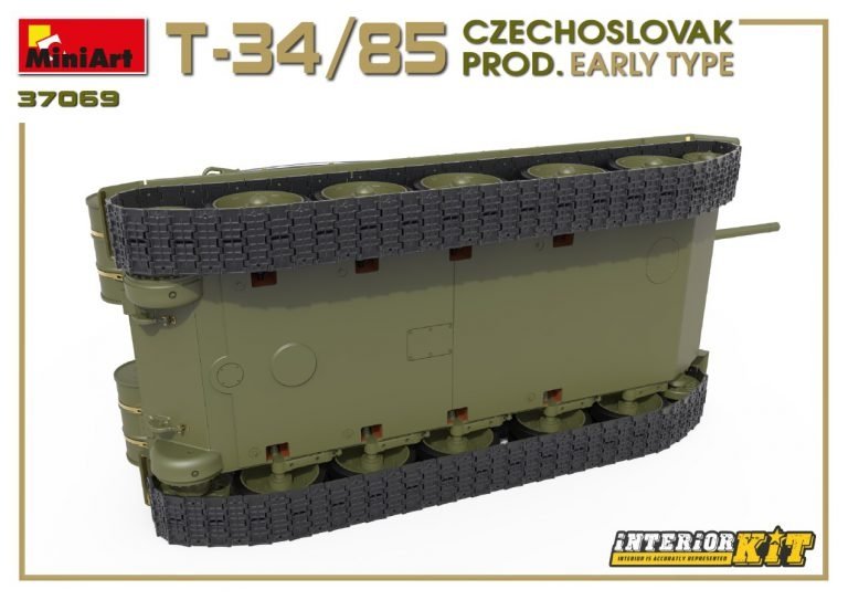Miniart 37069 T-34/85 Czechoslovak Prod. Early Type 1/35 – Bild 5