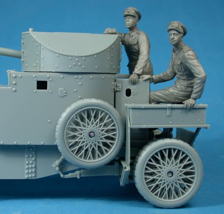 Copper State Models F35-006 British RNAS Armoured Car Division seated crewman 1/35 – Bild 3