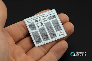 Quinta Studio QDS+48263 Tornado GR.4 3D-Printed coloured Interior on decal paper (Revell) (small version) (with 3D-printed resin parts) 1/48 – zdjęcie 9