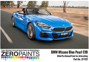Zero Paints ZP-1127 BMW Misano Blue Pearl Paint 60ml