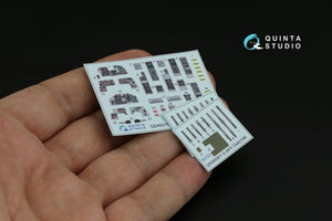 Quinta Studio QD48210 F-5F-2 3D-Printed &amp;amp; coloured Interior on decal paper (AFV club) 1/48 – immagine 2