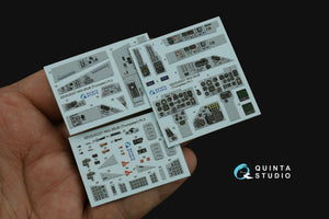 Quinta Studio QDS-32227 MiG-29UB 3D-Printed &amp;amp; coloured Interior (Trumpeter) (Small version) 1/32 – Bild 3