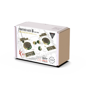 Faustus Models FM35029 Panther G Early-Mid Engine Details Type B 1/35