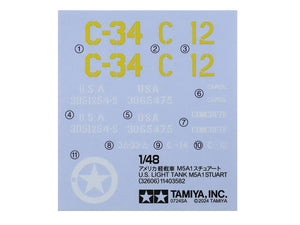 Tamiya 32606 Char léger américain M5A1 Stuart 1/48 – image 13