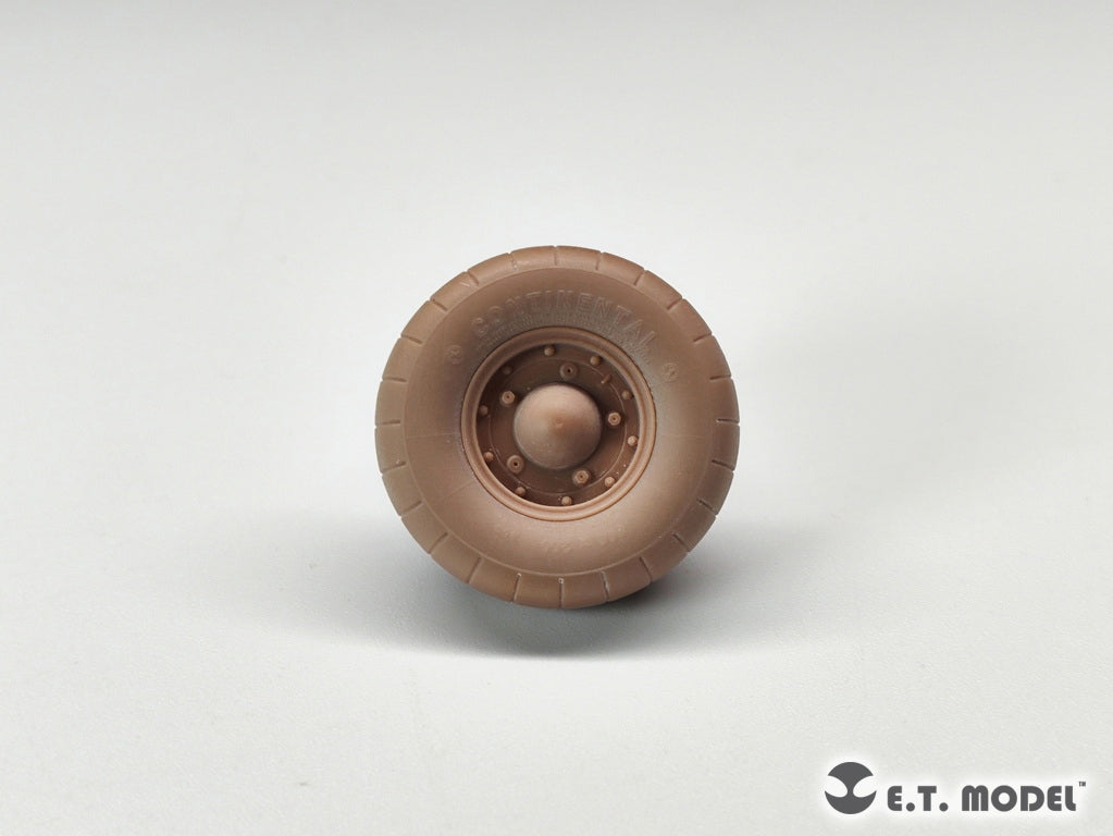 E.T. Model P35-139 WWII German Kübelwagen Type82 Sagged wheels Balloon tyre For TAMIYA Kit 1/35 – immagine 9