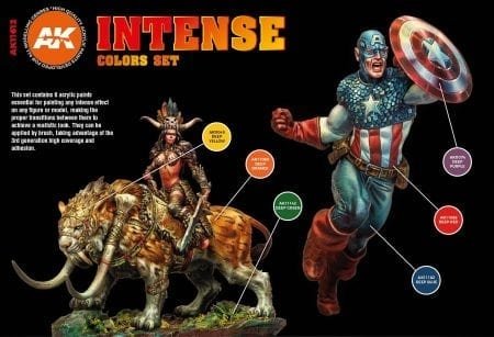 AK Interactive AK11612 3G ENSEMBLE DE COULEURS INTENSES – image 2