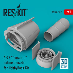 RESKIT RSU48-0189 A-7E &amp;quot;CORSAIR II&amp;quot; EXHAUST NOZZLE FOR HOBBYBOSS KIT (3D PRINTED) 1/48 – zdjęcie 2