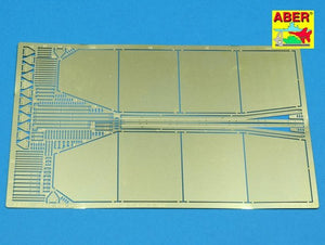 Aber 35A023 Jupes latérales pour Sturmgeschutz III (tardif) (1/35)