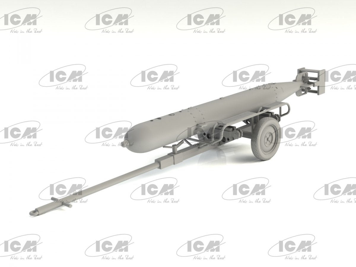 ICM 48404 WWII German Torpedo Trailer 1/48 – Bild 5