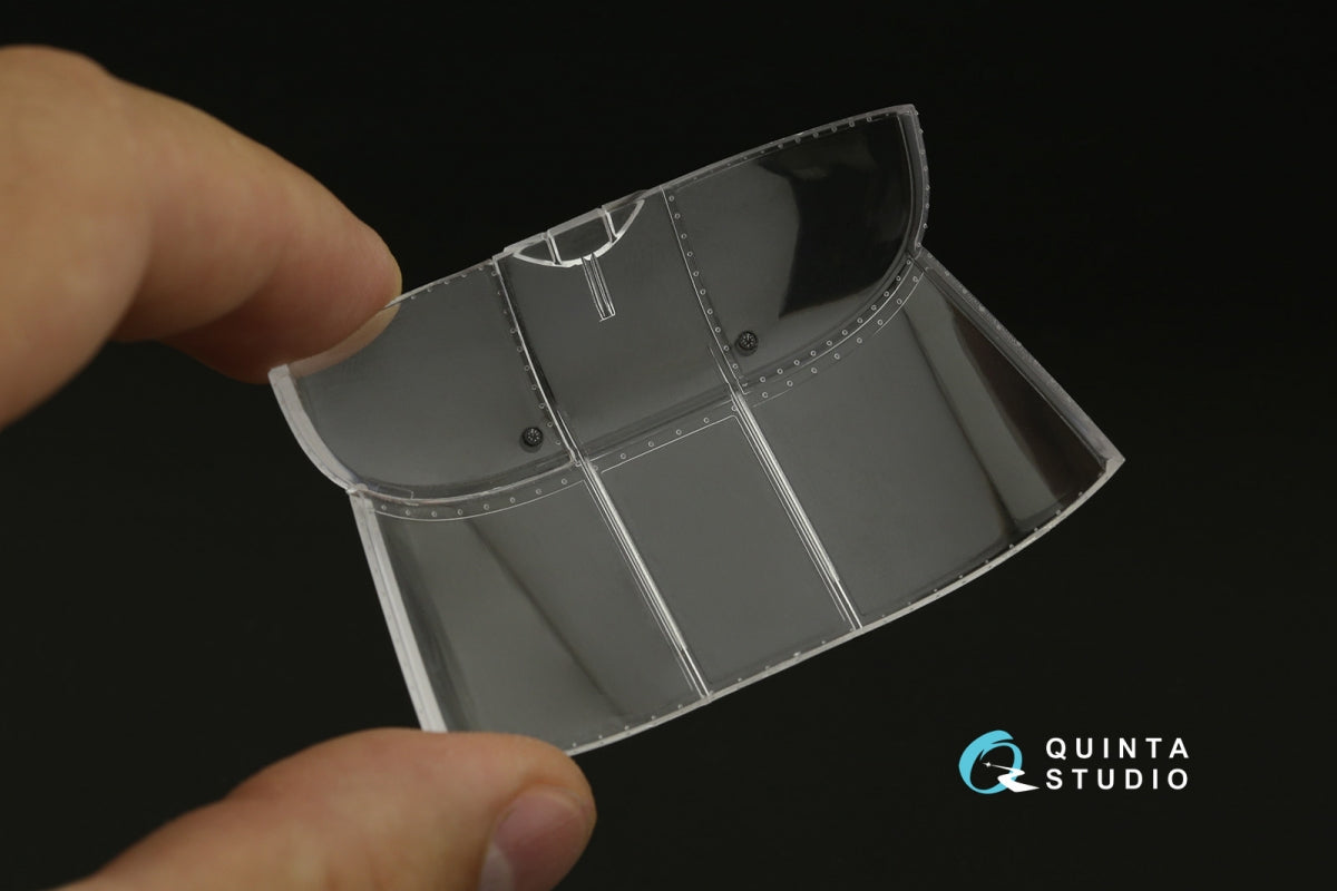 Quinta Studio QDS+35108 MH-60L 3D-Printed &amp;amp; coloured Interior on decal paper (Kitty Hawk) (with 3D-printed resin parts) (small version) 1/35 – immagine 6