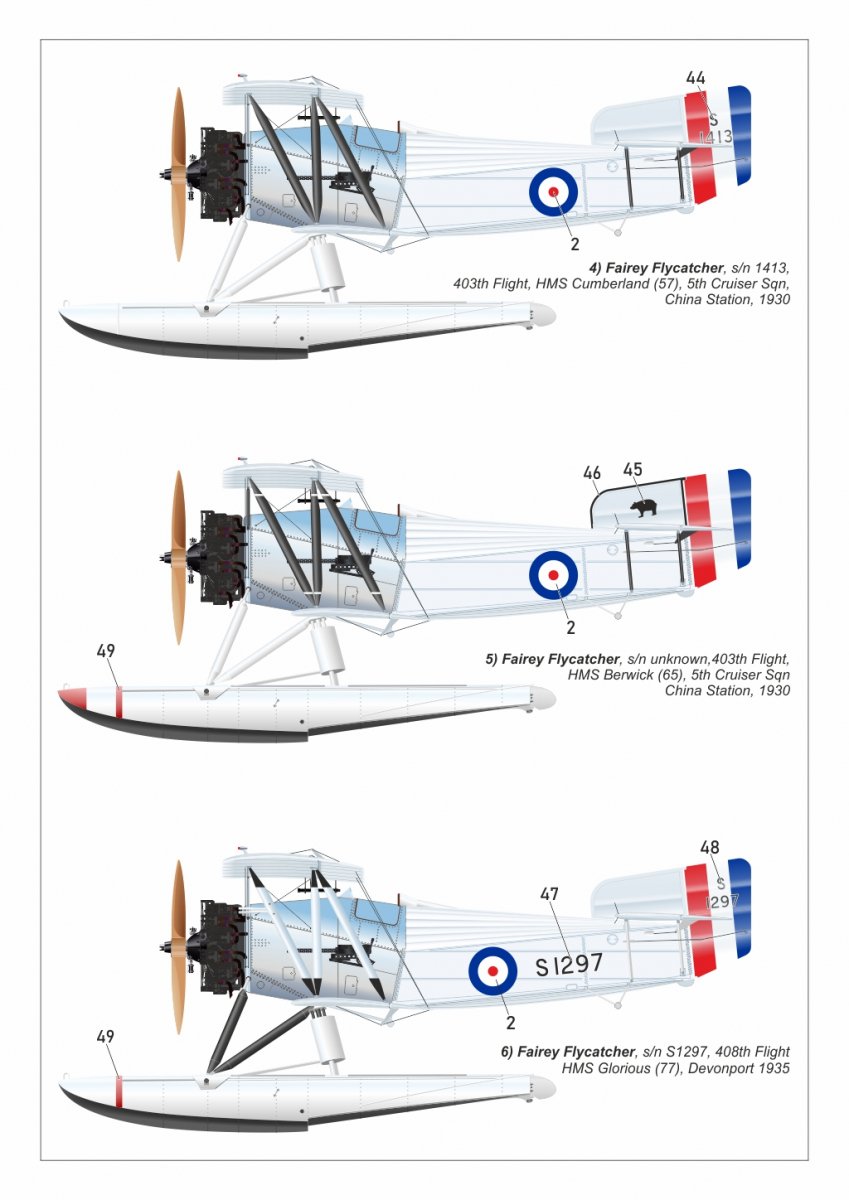 Armory Models 48004 Fairey Flycatcher British Interwar FAA Floatplane Fighter, Late (Metal) 1/48 – imagen 11