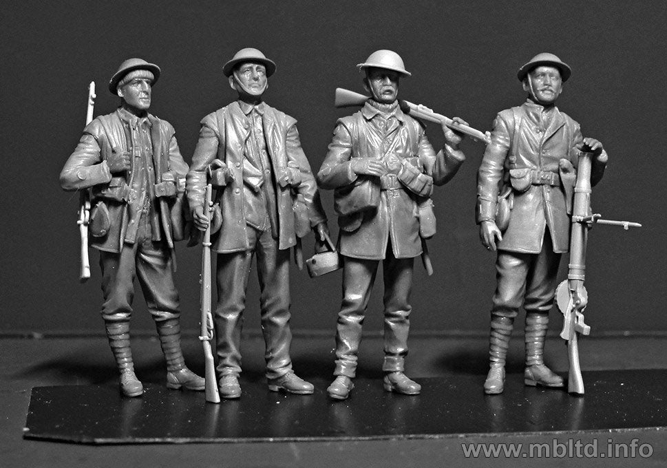 Master Box 35146 British Infantry, Somme Battle period, 1916 1/35 – imagen 2