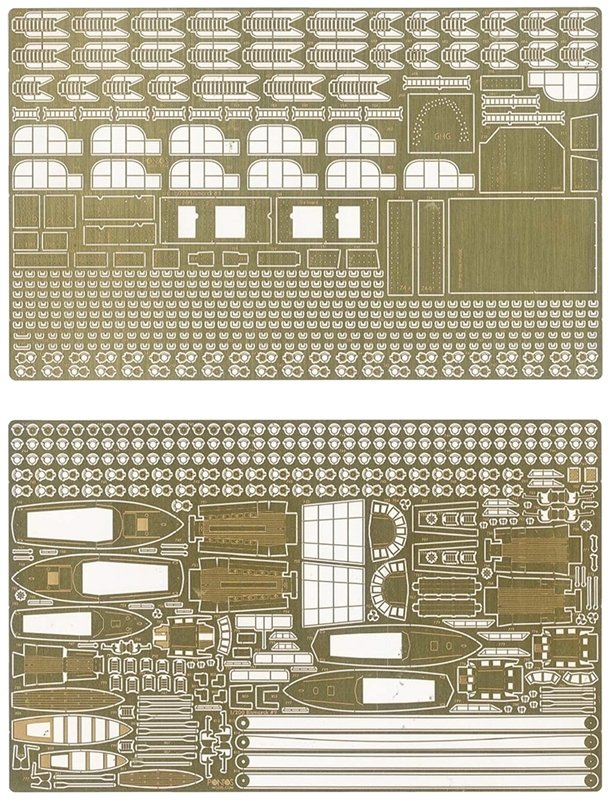 I Love Kit 66602 Bismarck Detail set for TRUMPETER 03702 1/200 – zdjęcie 4