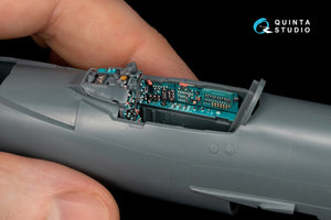 Quinta Studio QD+48580 MiG-21bis early Fishbed-L 3D-Printed &amp;amp; coloured Interior on decal paper (Eduard) (with 3D-printed resin parts) 1/48 – imagen 7