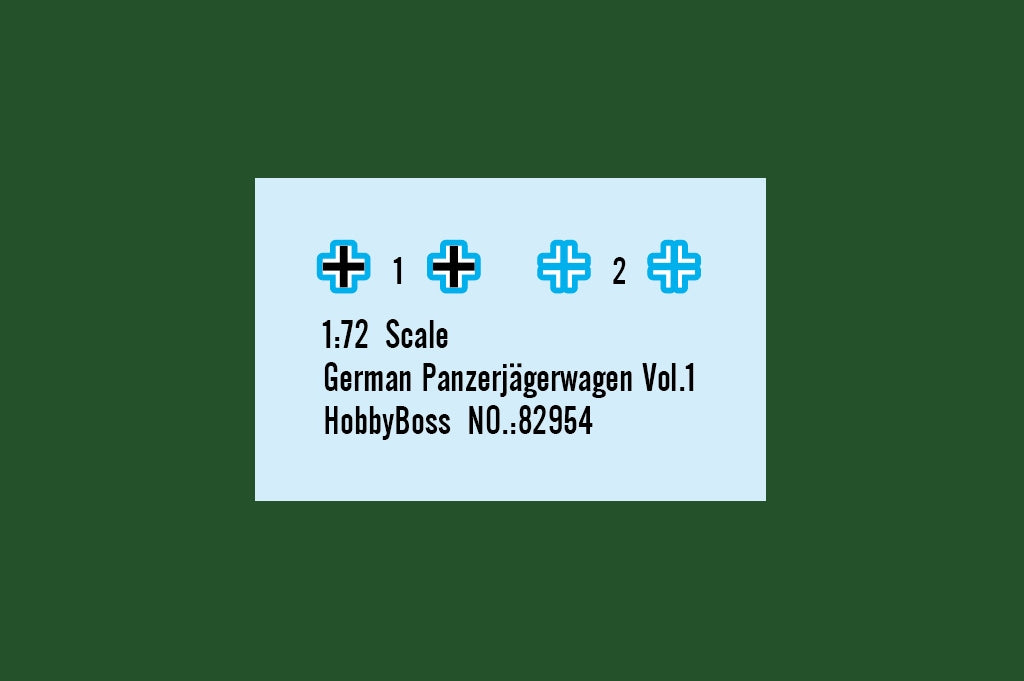 Hobby Boss 82954 German Panzerjägerwagen Vol.1 1/72 – Bild 8