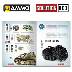 Ammo of Mig 6529 SOLUTION BOOK 23 - Comment peindre les véhicules allemands de fin de guerre de la Seconde Guerre mondiale (Livre multilingue)  – image 5