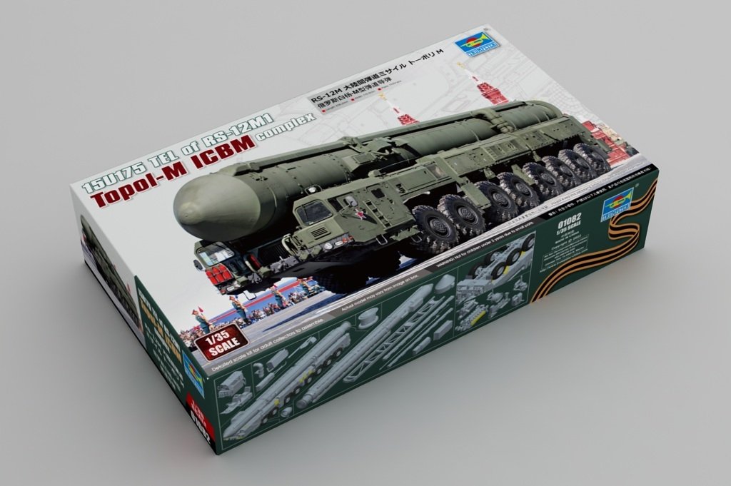 Trumpeter 01082 15U175 TEL of RS-12M1 Topol-M ICBM complex 1/35 – image 27