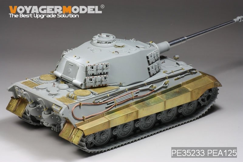 Voyager Model PEA125 WWII German King Tiger Schurzen (For DRAGON Kit) 1/35 – immagine 3