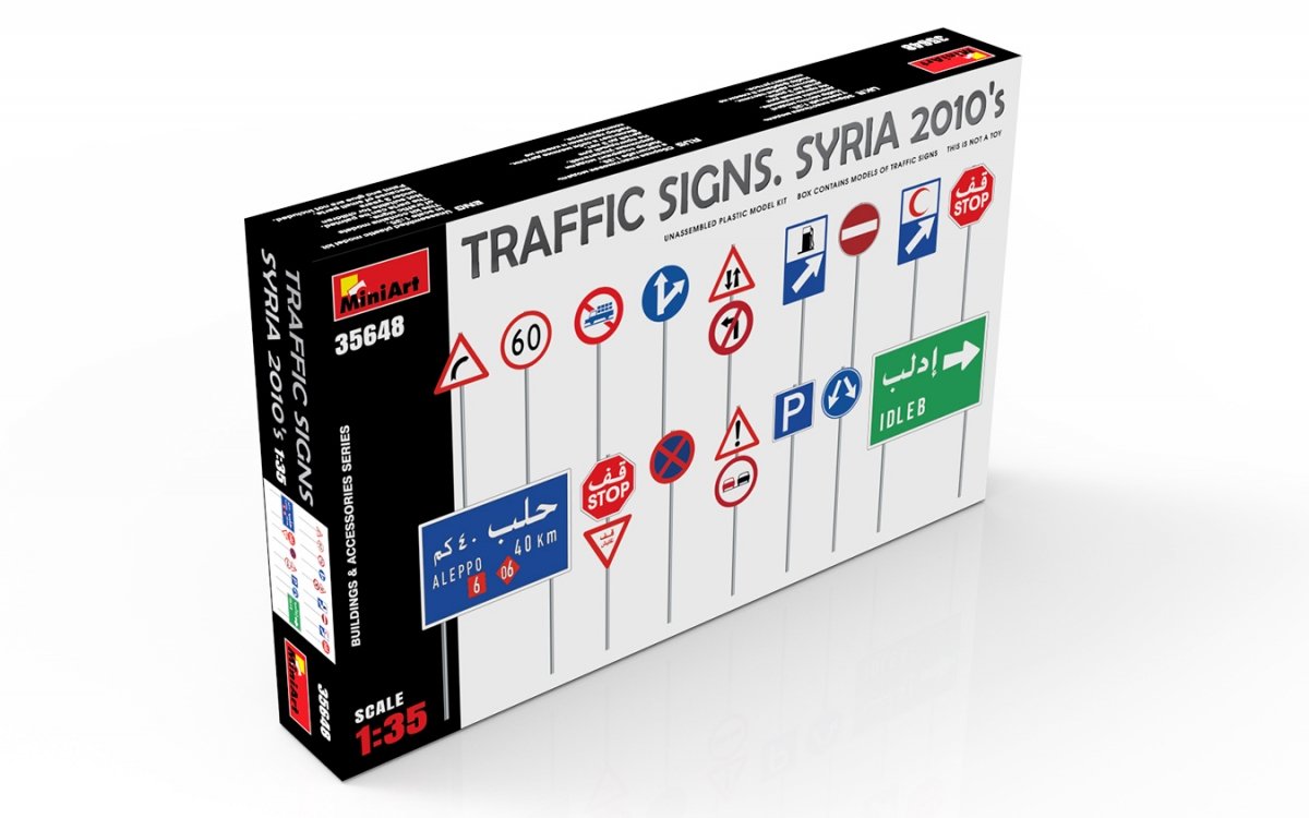 Miniart 35648 TRAFFIC SIGNS. SYRIA 2010’s 1/35 – Bild 2