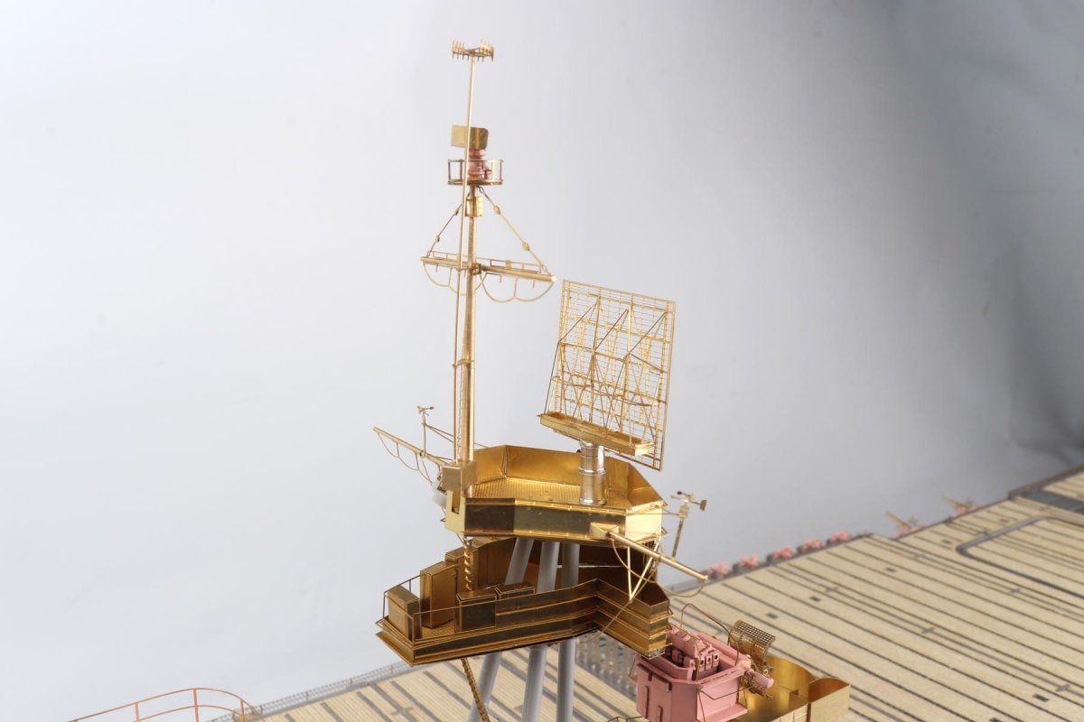 MK1 Design MD-20022 USS CV-6 Enterprise DX with Full Wooden Deck for Trumpeter 1/200 – immagine 23
