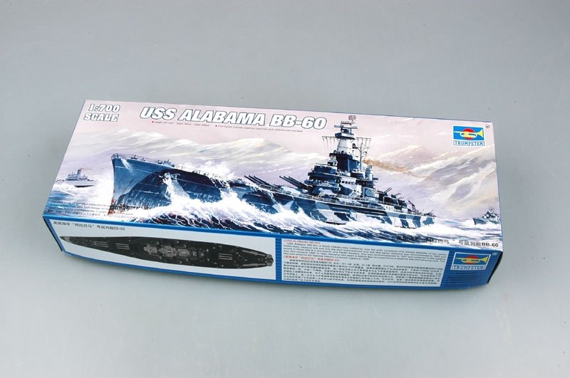 Trumpeter 05762 USS Alabama (BB-60) 1/700 – zdjęcie 2