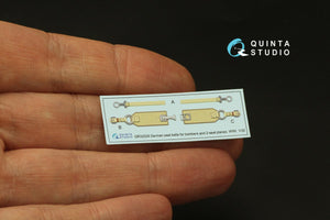 Quinta Studio QR32029 WWI German seats Belts for bombers 1/32 – immagine 3