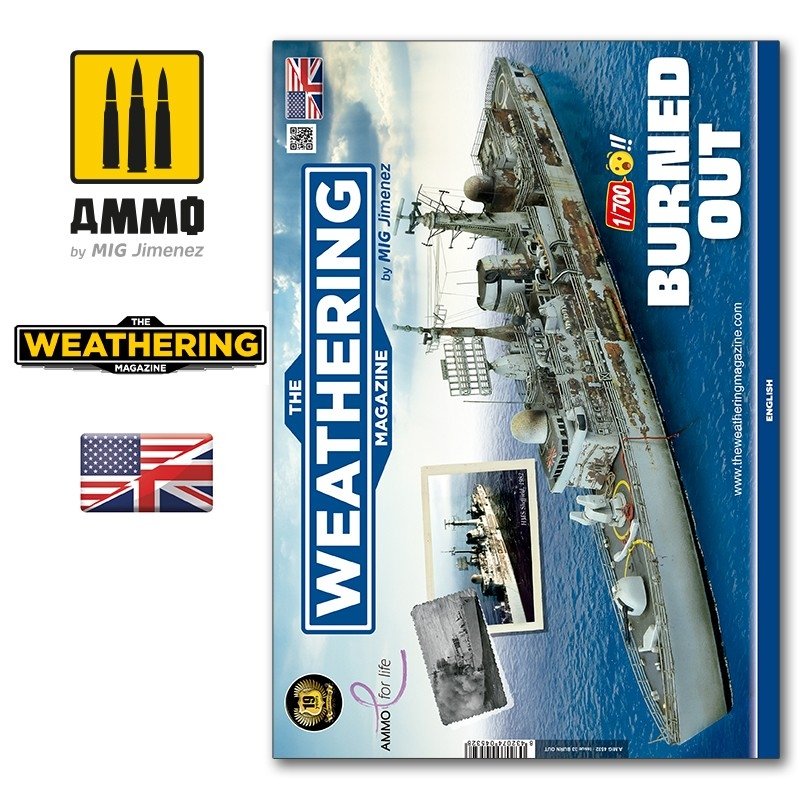 Ammo of Mig 4532-EN The Weathering Magazine Issue 33: BURNED OUT (English)