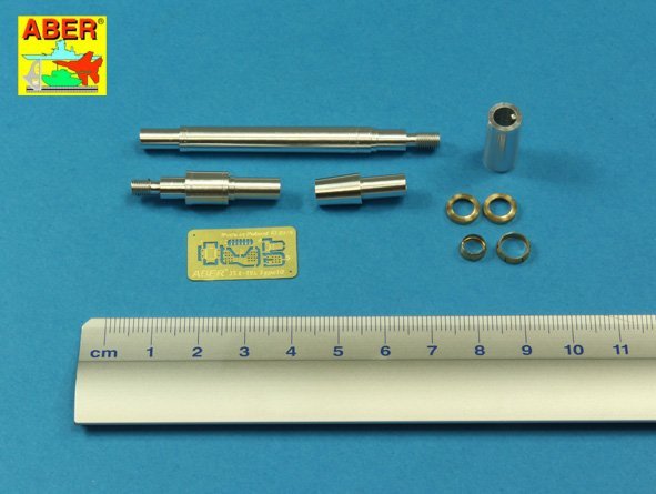 Aber 35 L-192 120 mm L/44 Smoothbore gun barrel forType 10 Tank 1/35 – immagine 2