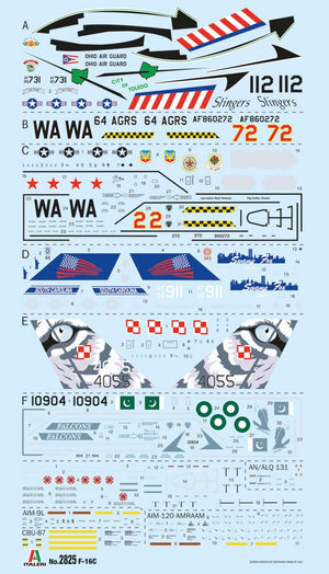 Italeri 2825 F-16C Fighting Falcon 1/48 – image 5