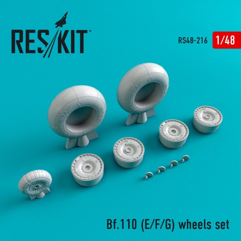 RESKIT RS48-0216 Bf.110 (E/F/G) wheels set 1/48