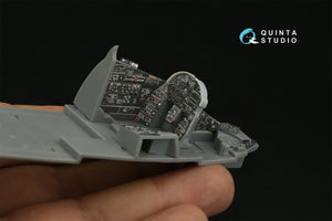 Quinta Studio QD48406 Mi-24 Nato Hind 3D-Printed &amp;amp; coloured Interior on decal paper (Trumpeter) 1/48 – immagine 13