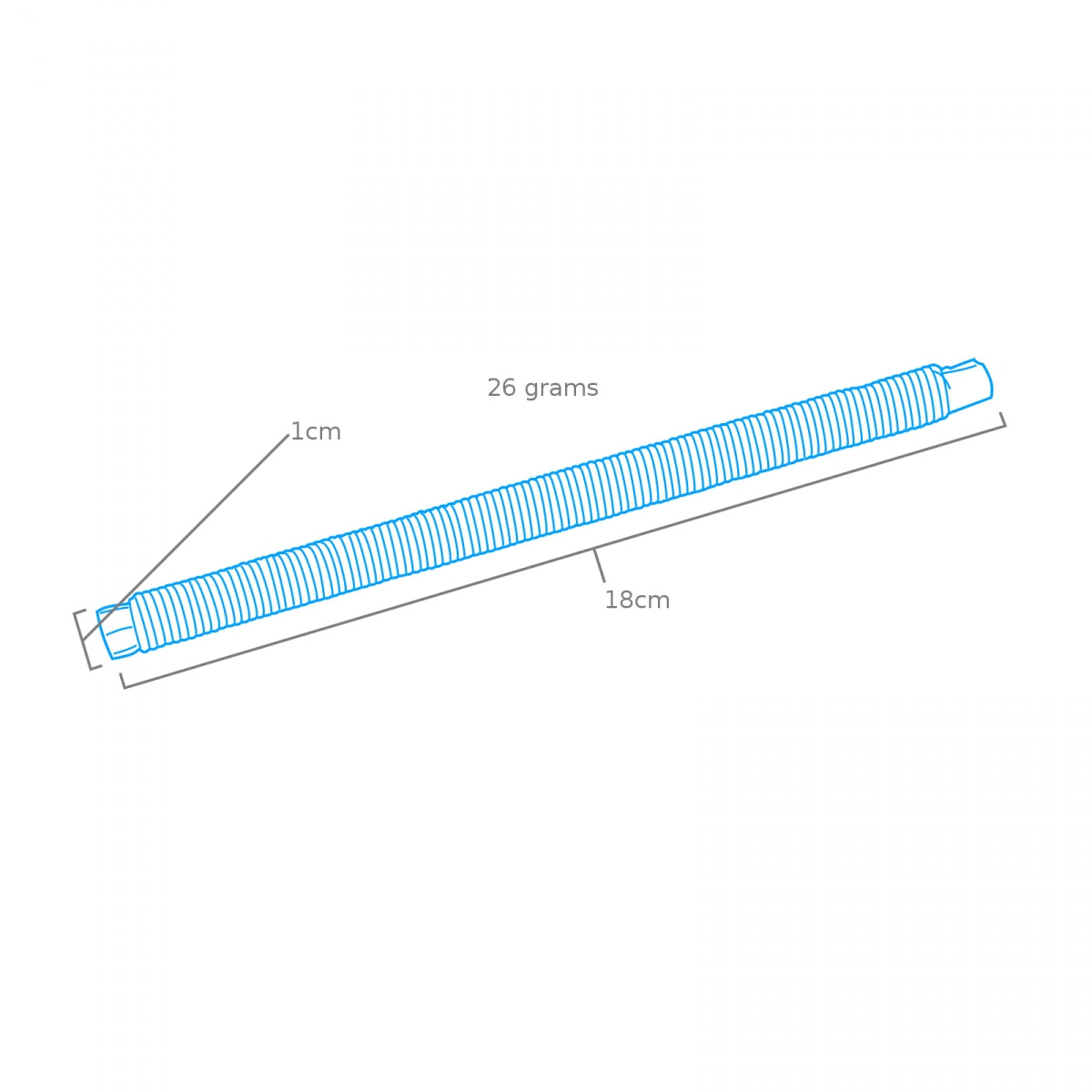 Modelcraft PBU1022-10 Glass Fibre Brush (10mm) – immagine 2