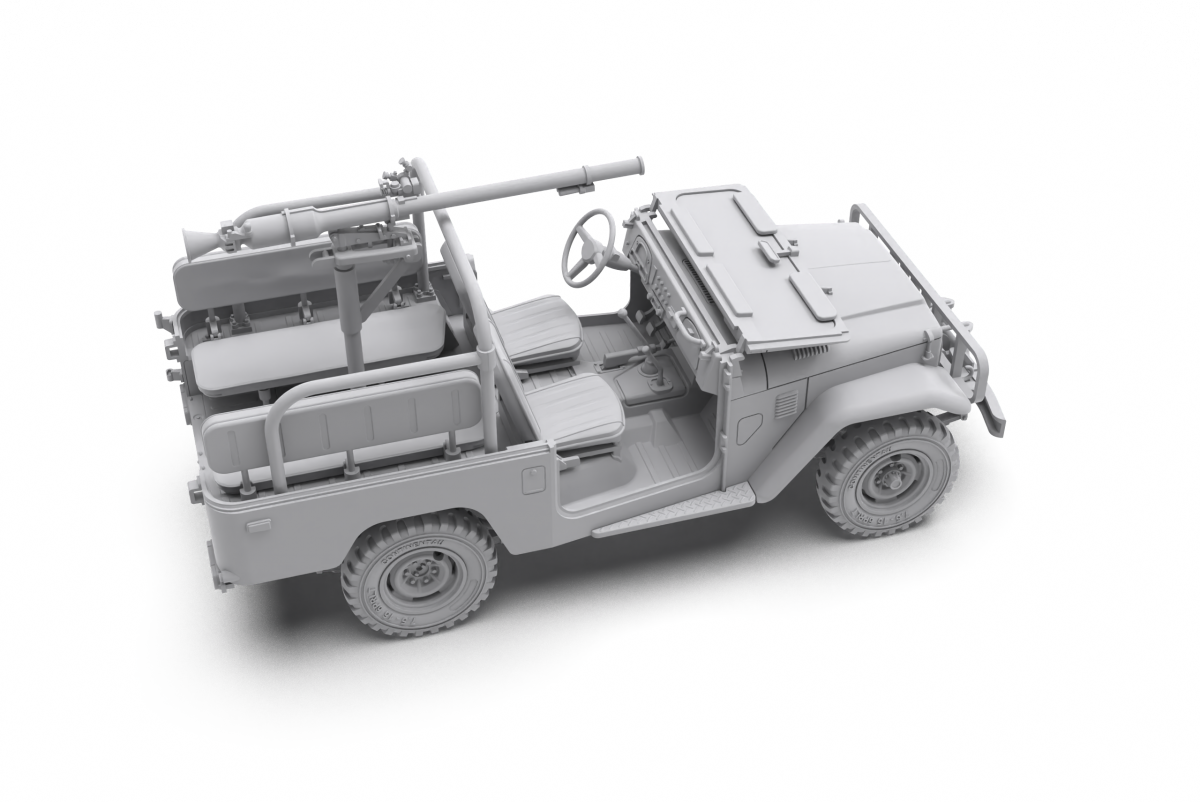 AK Interactive AK35003 FJ43 PICKUP WITH SPG-9 RECOILLESS GUN 1/35 – Bild 9