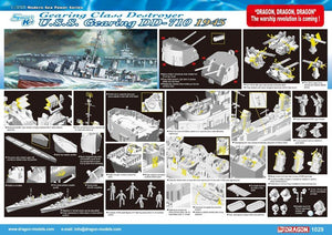 Dragon 1029 USS Gearing DD-710 1/350 – imagen 2