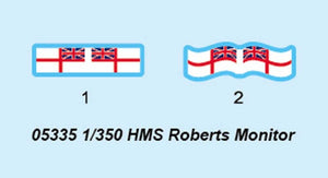 Trumpeter 05335 HMS Roberts Monitor  – image 3