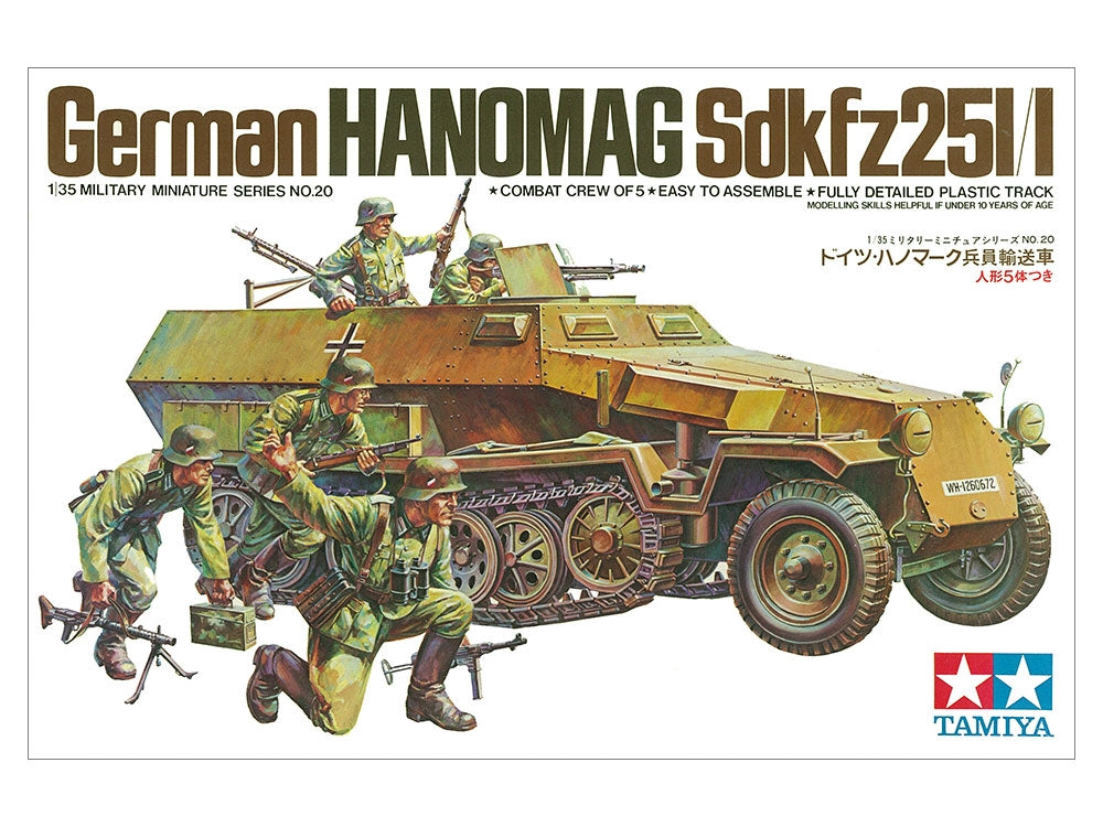 Tamiya 35020 Hanomag Sdkfz 251/1 1/35 – imagen 2
