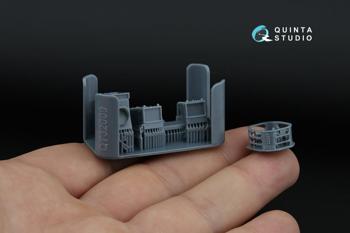 Quinta Studio QD+32229 Tornado IDS German 3D-Printed &amp;amp; coloured Interior on decal paper (Italeri) (with 3D-printed resin parts) 1/32 – Bild 5