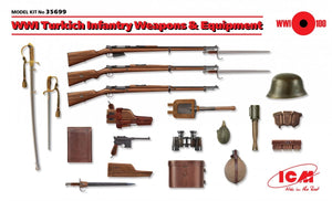ICM 35699 WWI Turkich Infantry Weapons &amp;amp; Equipment 1/35
