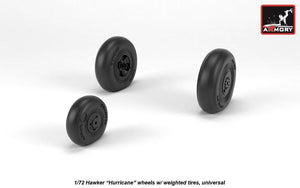 Armory Models AW72416 Hawker Hurricane wheels w/ weighted tires 1/72 – Bild 2