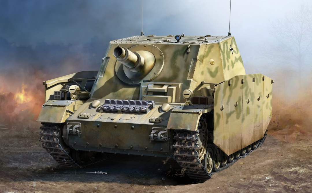 Dragon 6992 Sd.Kfz.166 Stu.Pz.IV 'Brummbär' Première production 1/35